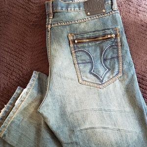 Ring of Fire Men's Jeans Size 36 Boot Cut EUC